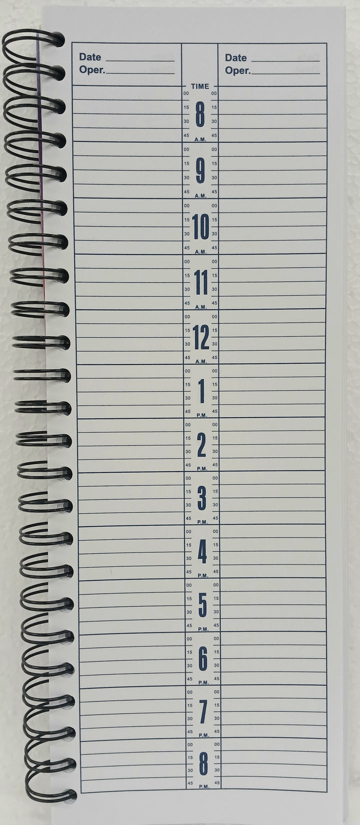 Aeon - APPOINTMENT BOOK - 2 COLUMN + NOTES