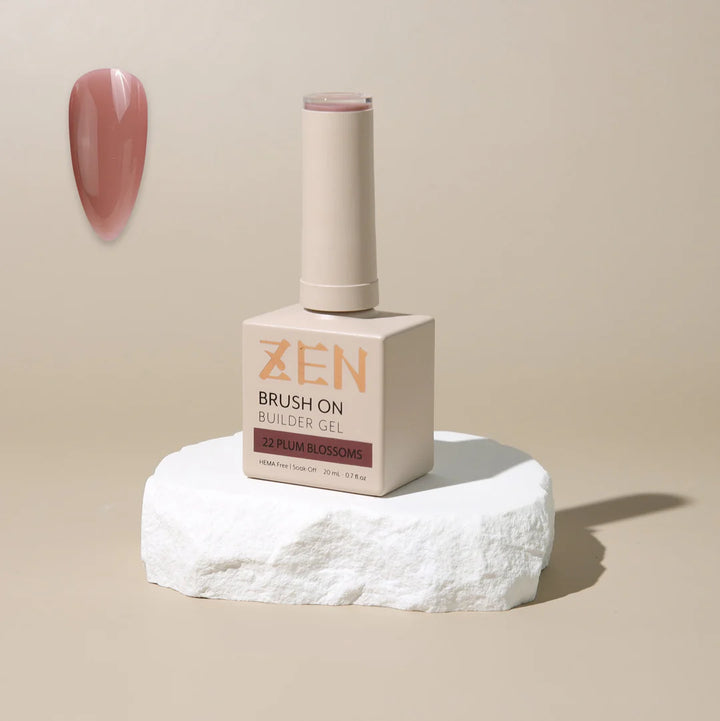 KAZEN | BRUSH ON BUILDER GEL NO.22 Plum Blossoms