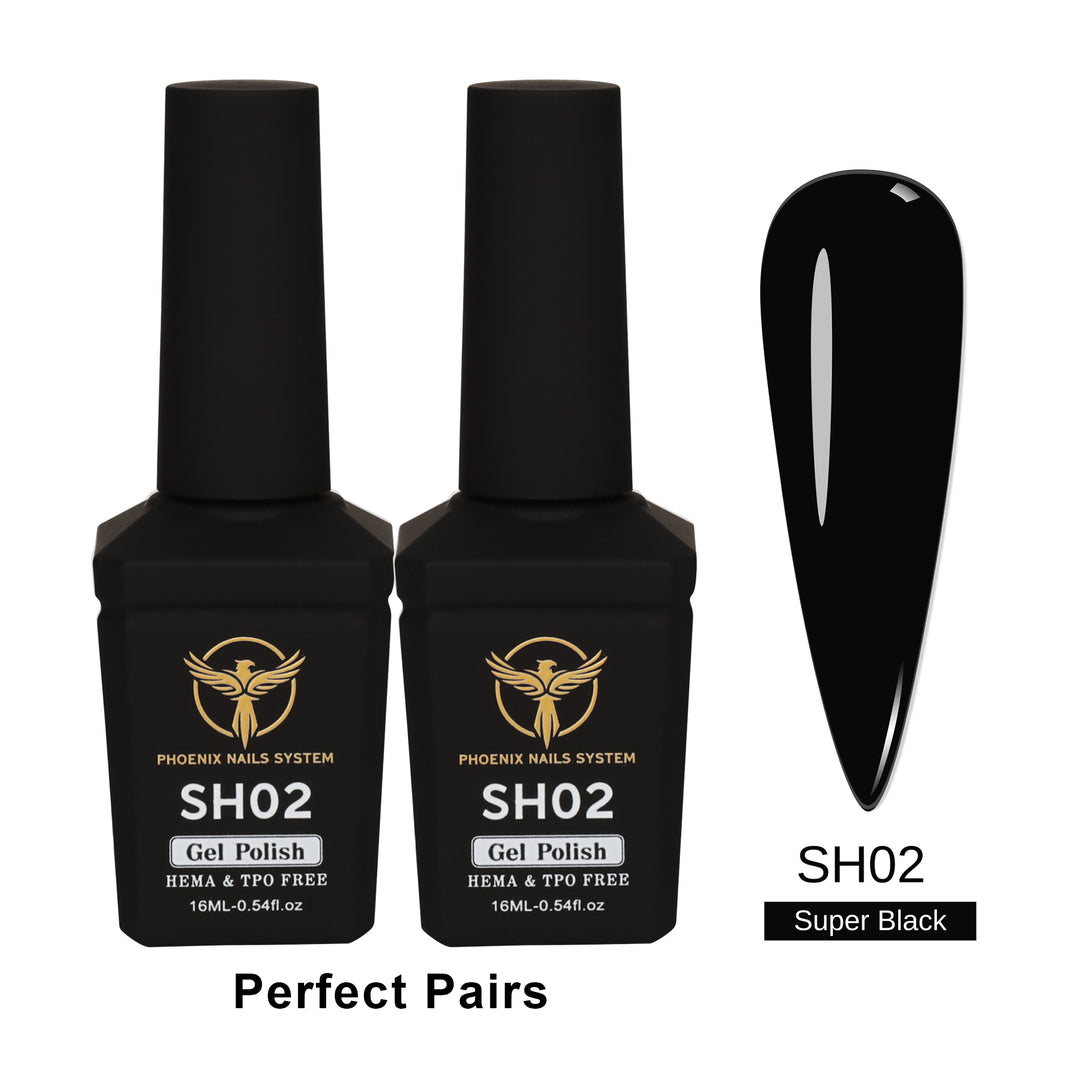 Phoenix - Sheer Gel Polish Collection 24 Colors (48 bottles)