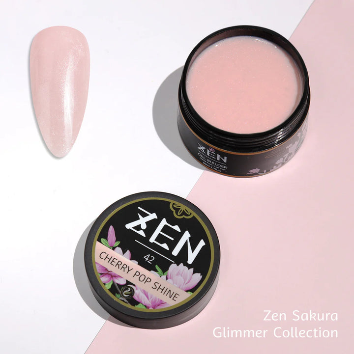 ZEN Builder Gel - 42 CHERRY POP SHINE