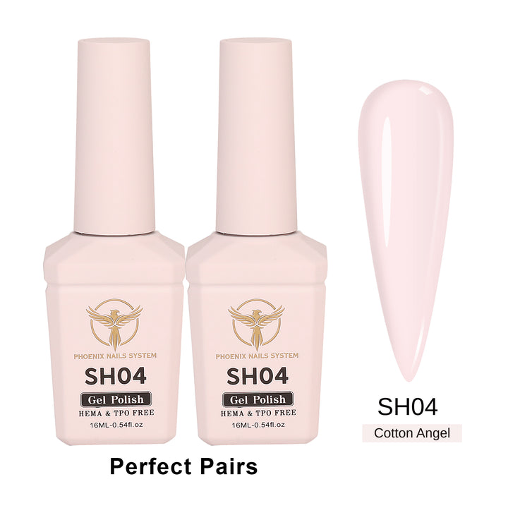 Phoenix - Sheer Gel Polish Collection 24 Colors (48 bottles)