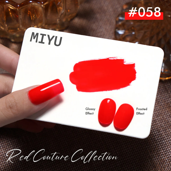 KaZEN | Miyu Gel Polish Collection 50 Colors 2 - Red Couture Collection