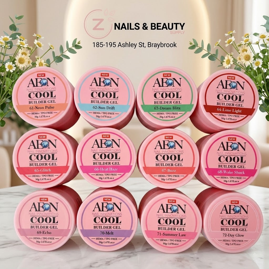 AEON Cool Builder Gel - 108 SHADE COMPLETE MASTER COLLECTION (1-108)