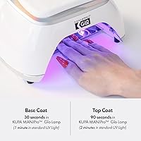 KUPA GelFinity - Soak Off Gel - Top Coat Glossy Finish (No-Wipe) 0.5 Oz