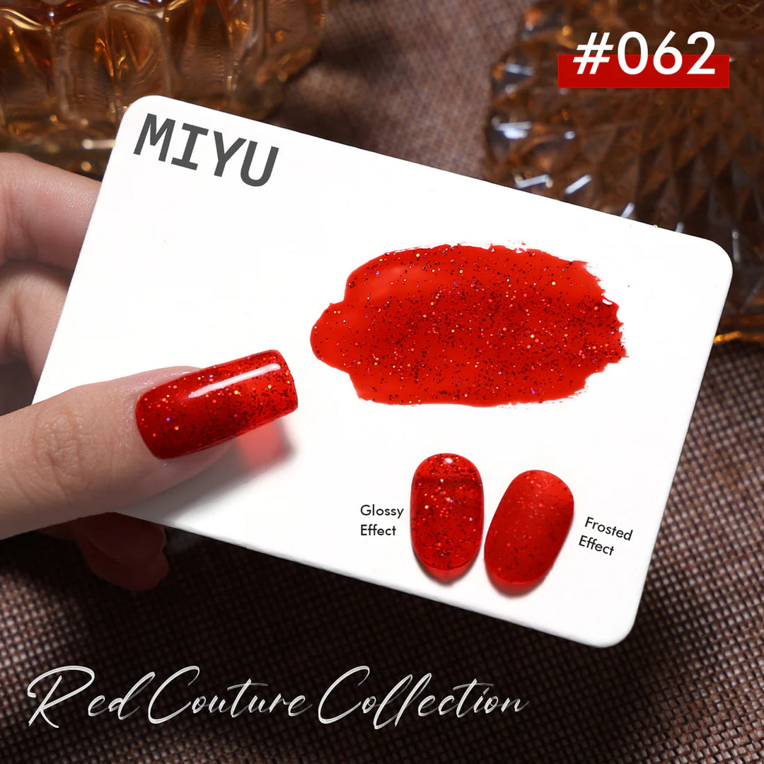 KaZEN | Miyu Gel Polish Collection 50 Colors 2 - Red Couture Collection