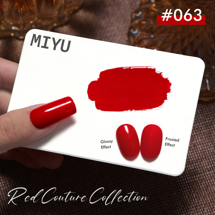KaZEN | Miyu Gel Polish Collection 50 Colors 2 - Red Couture Collection