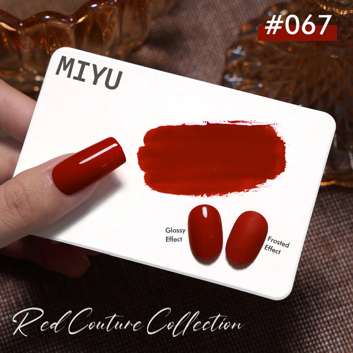 KaZEN | Miyu Gel Polish Collection 50 Colors 2 - Red Couture Collection