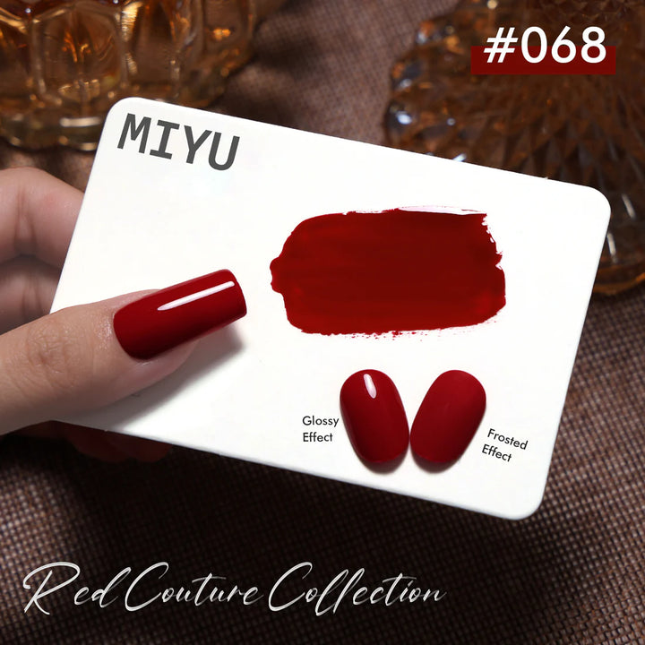 KaZEN | Miyu Gel Polish Collection 50 Colors 2 - Red Couture Collection