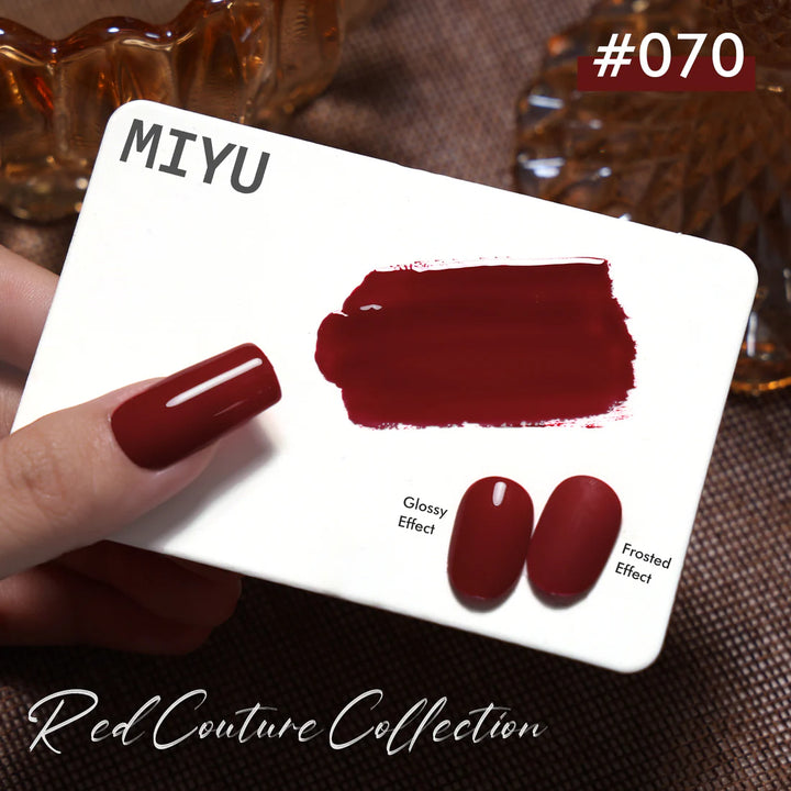 KaZEN | Miyu Gel Polish Collection 50 Colors 2 - Red Couture Collection