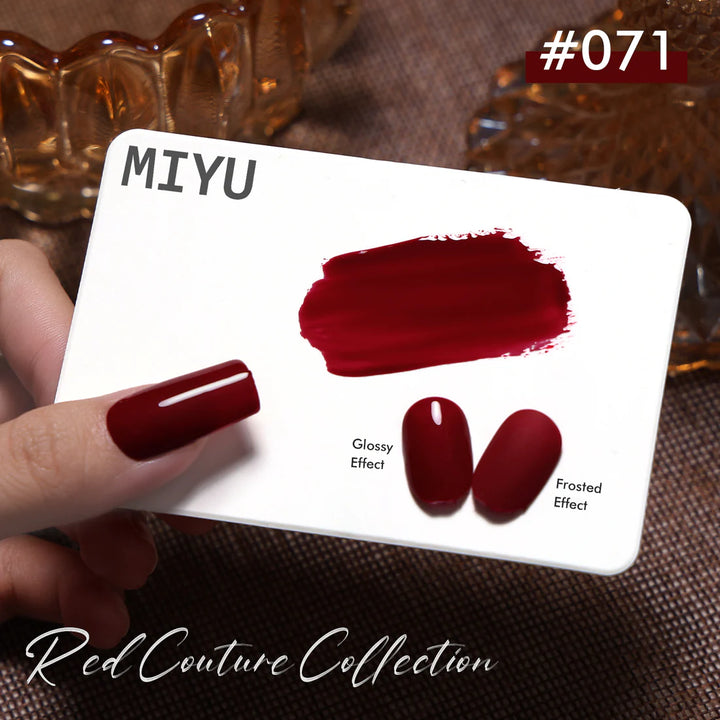 KaZEN | Miyu Gel Polish Collection 50 Colors 2 - Red Couture Collection