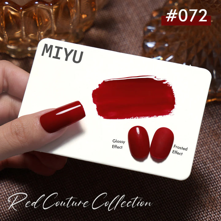 KaZEN | Miyu Gel Polish Collection 50 Colors 2 - Red Couture Collection