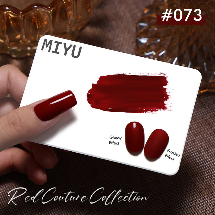 KaZEN | Miyu Gel Polish Collection 50 Colors 2 - Red Couture Collection