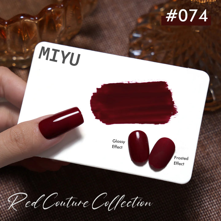 KaZEN | Miyu Gel Polish Collection 50 Colors 2 - Red Couture Collection