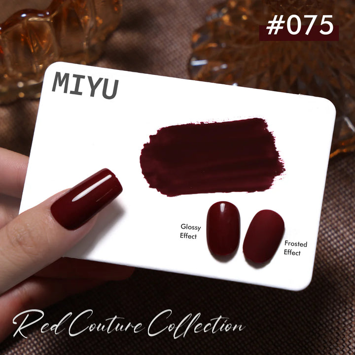 KaZEN | Miyu Gel Polish Collection 50 Colors 2 - Red Couture Collection