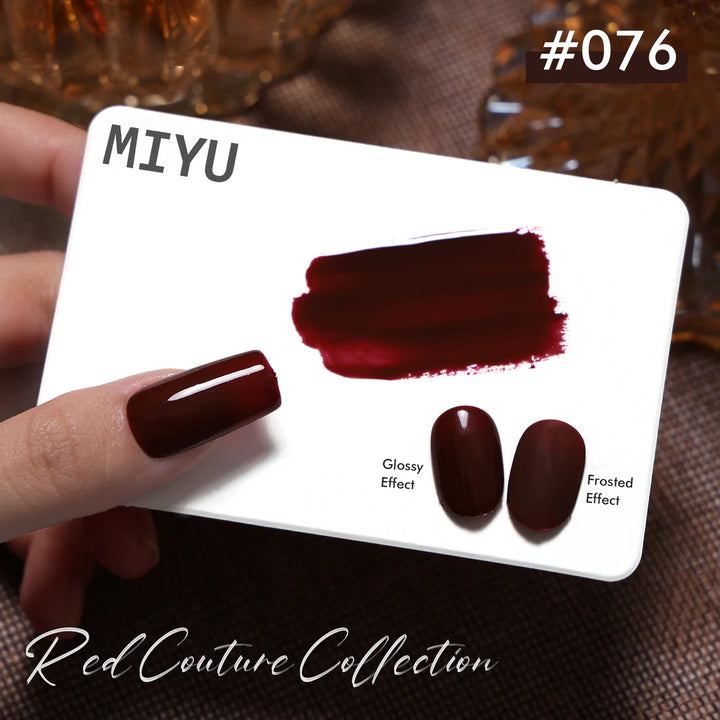 KaZEN | Miyu Gel Polish Collection 50 Colors 2 - Red Couture Collection