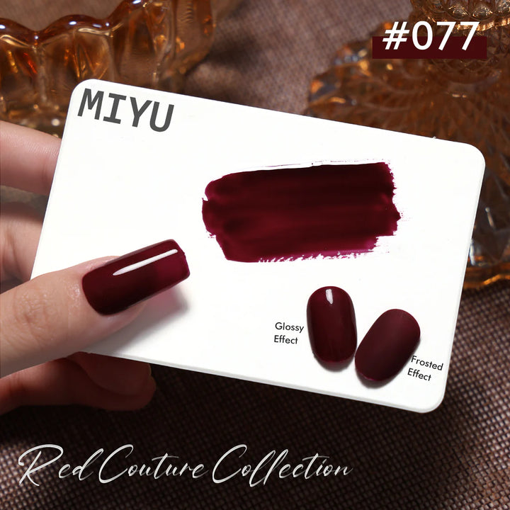 KaZEN | Miyu Gel Polish Collection 50 Colors 2 - Red Couture Collection