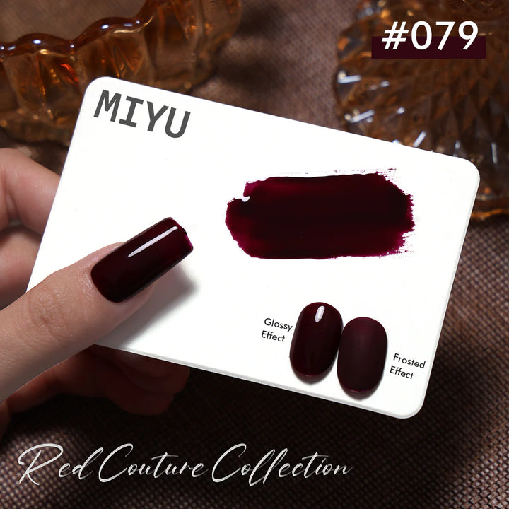 KaZEN | Miyu Gel Polish Collection 50 Colors 2 - Red Couture Collection