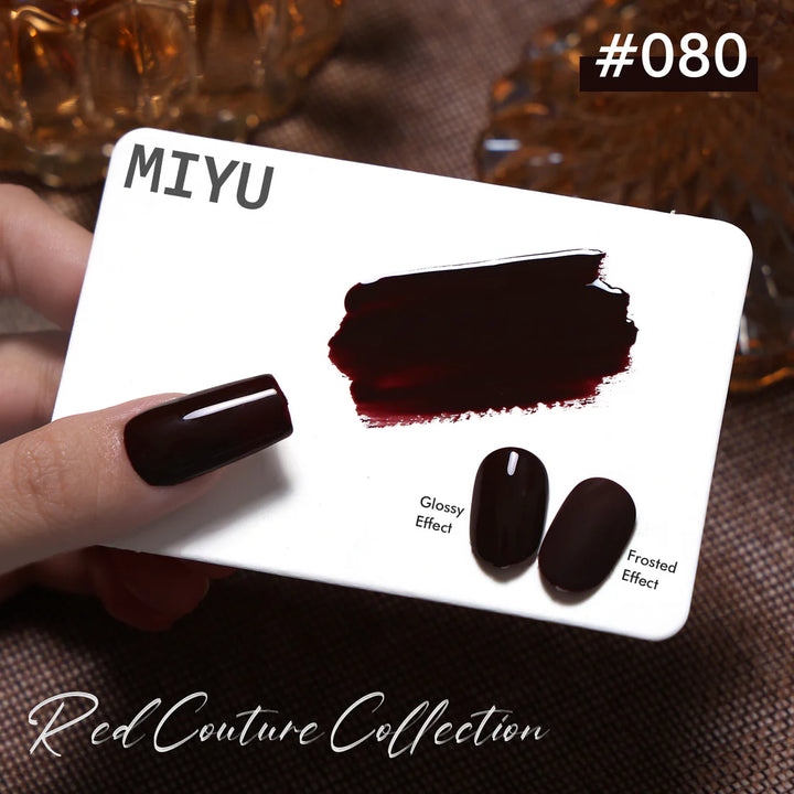 KaZEN | Miyu Gel Polish Collection 50 Colors 2 - Red Couture Collection