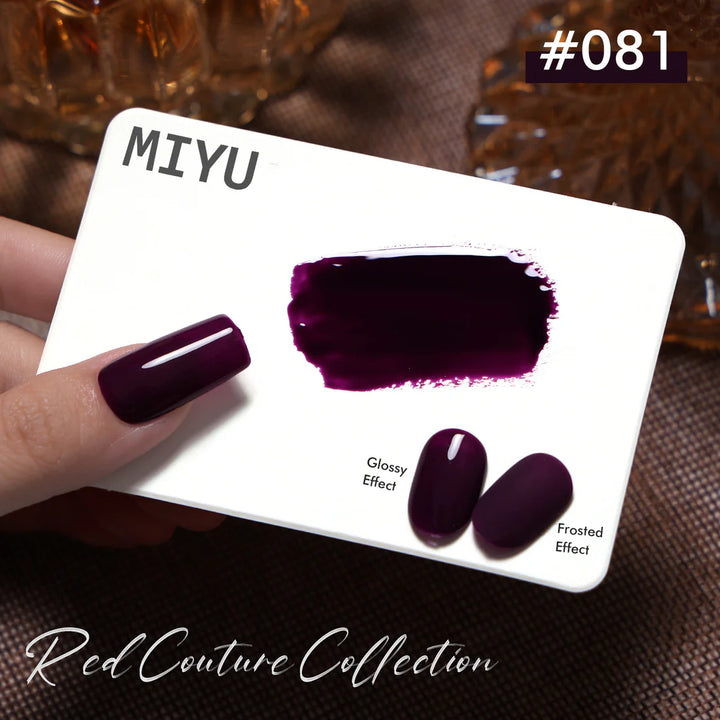 KaZEN | Miyu Gel Polish Collection 50 Colors 2 - Red Couture Collection