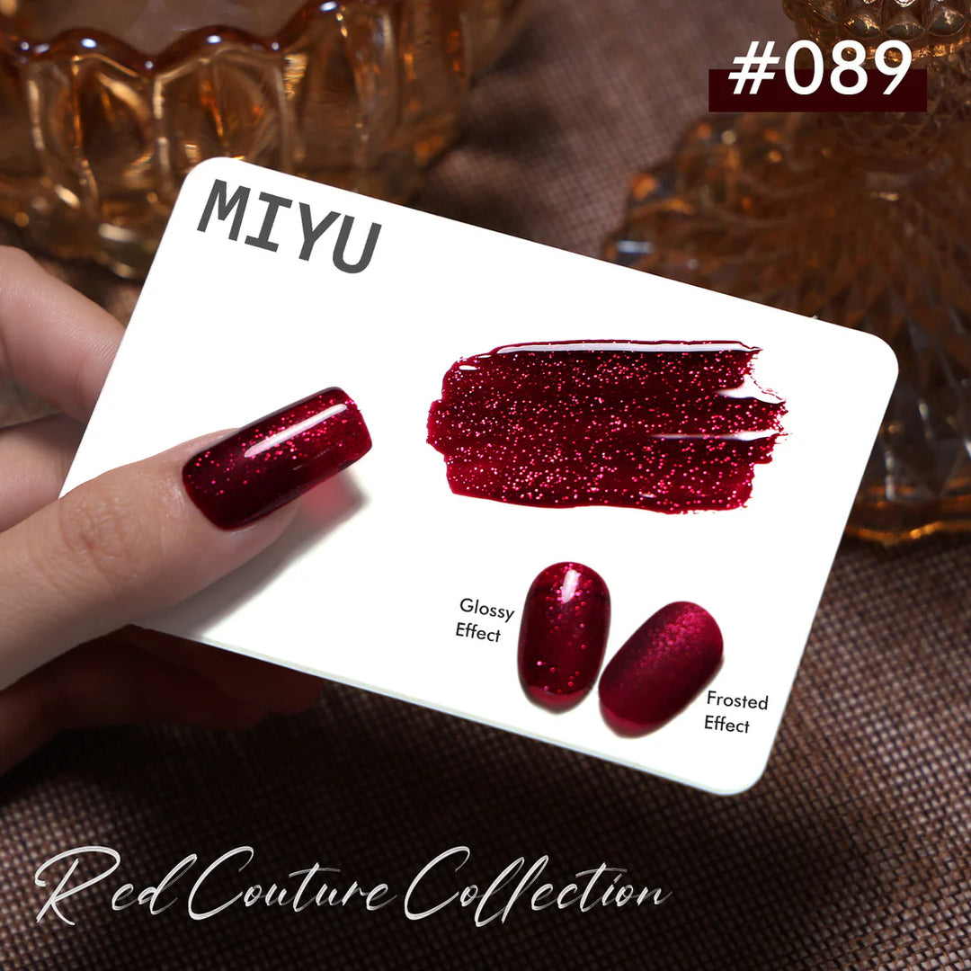 KaZEN | Miyu Gel Polish Collection 50 Colors 2 - Red Couture Collection