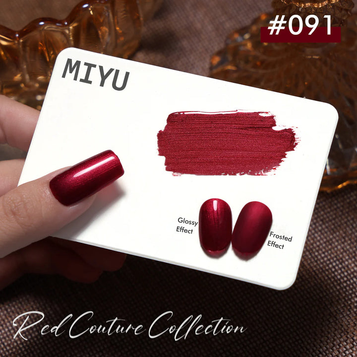 KaZEN | Miyu Gel Polish Collection 50 Colors 2 - Red Couture Collection