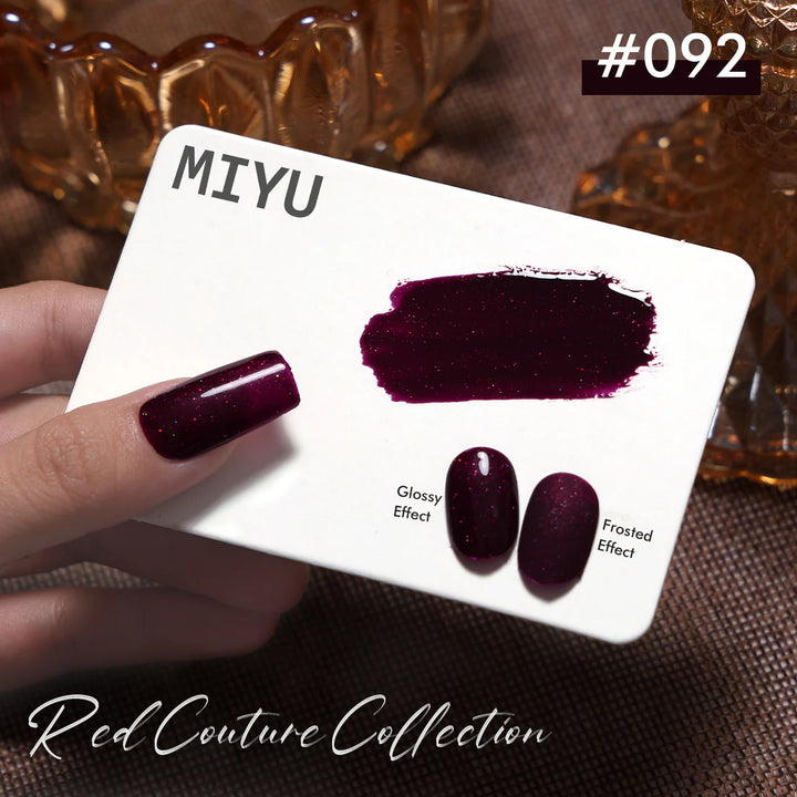 KaZEN | Miyu Gel Polish Collection 50 Colors 2 - Red Couture Collection