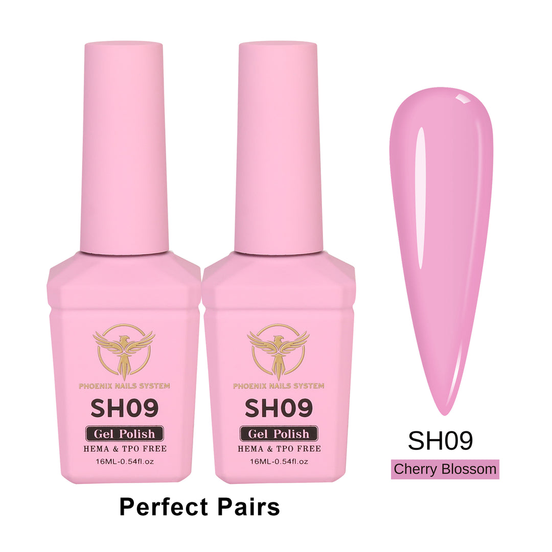 Phoenix - Sheer Gel Polish Collection 24 Colors (48 bottles)