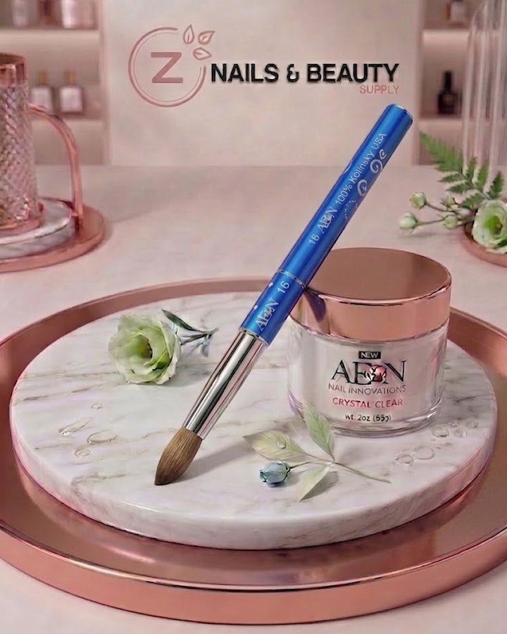 AEON - Acrylic Brush 100% Kolinsky USA - Blue
