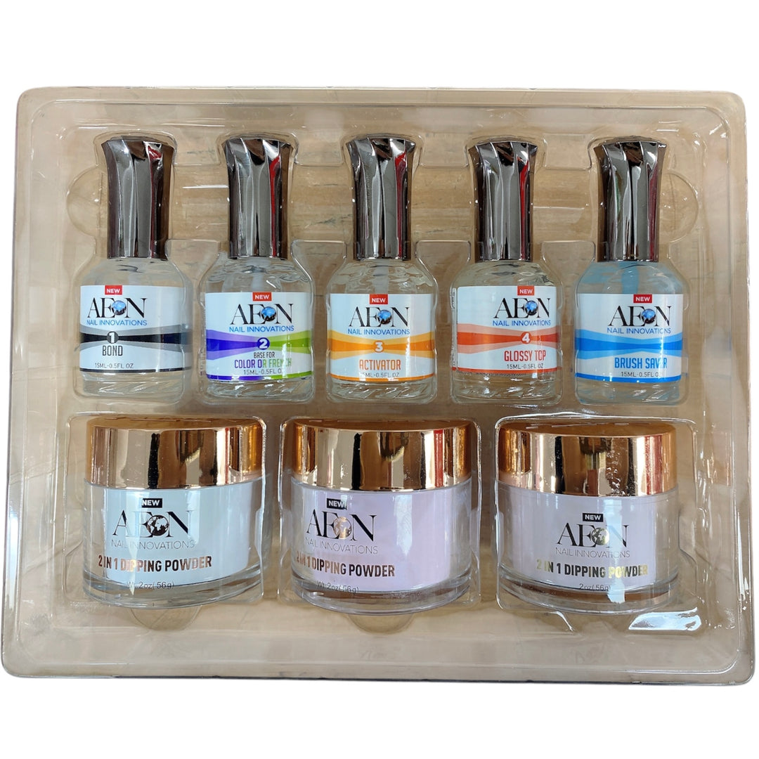 AEON - Color Kit - 5X Liquid 0.5 0z + 3X Powder 2 0z