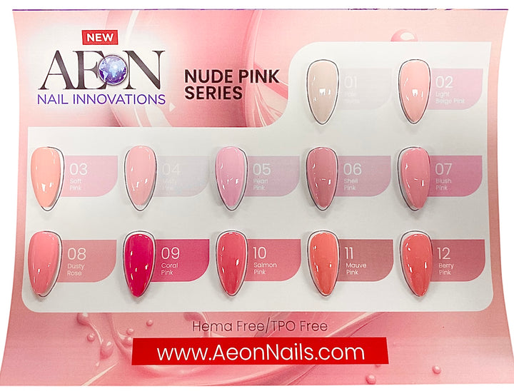 AEON - Nude Pink Series 12 Colors