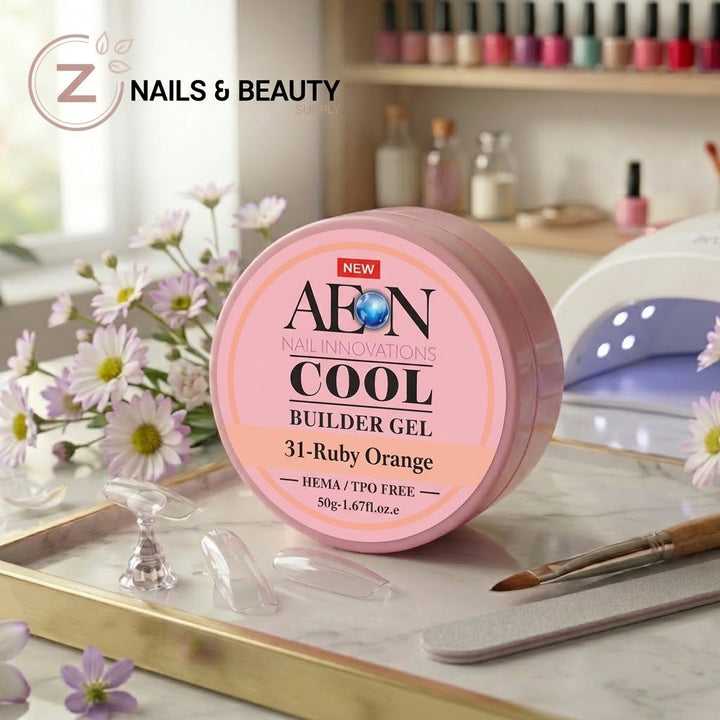 AEON Cool Builder Gel - 31 Ruby Orange - 50gr