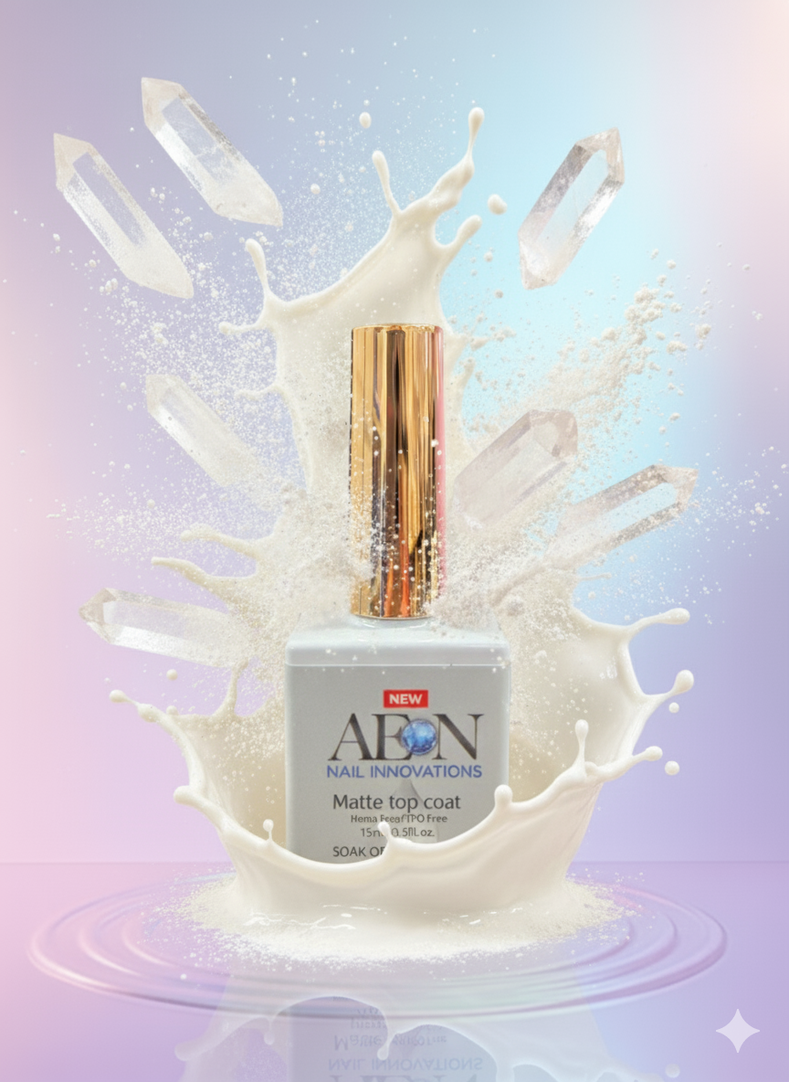 AEON Matte Gel Top Coat Hema Free 15ml