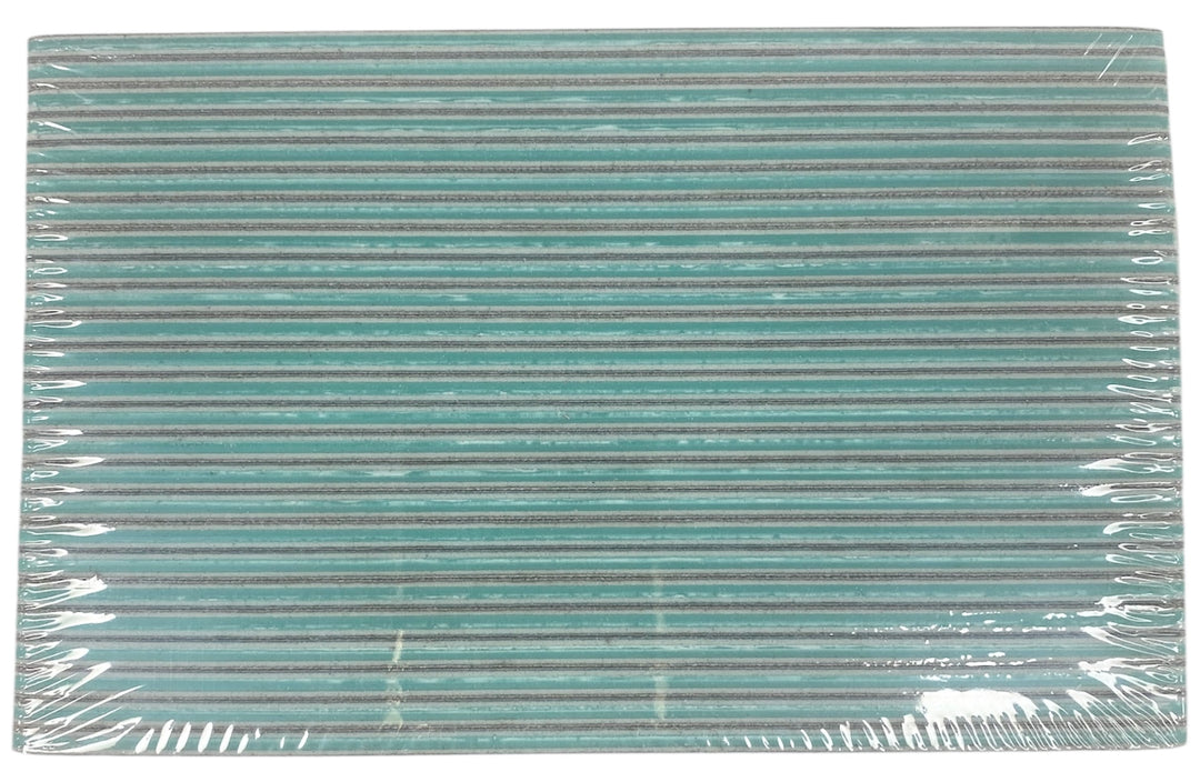 AEON Nail Files 100/100 White Green - 25 pcs
