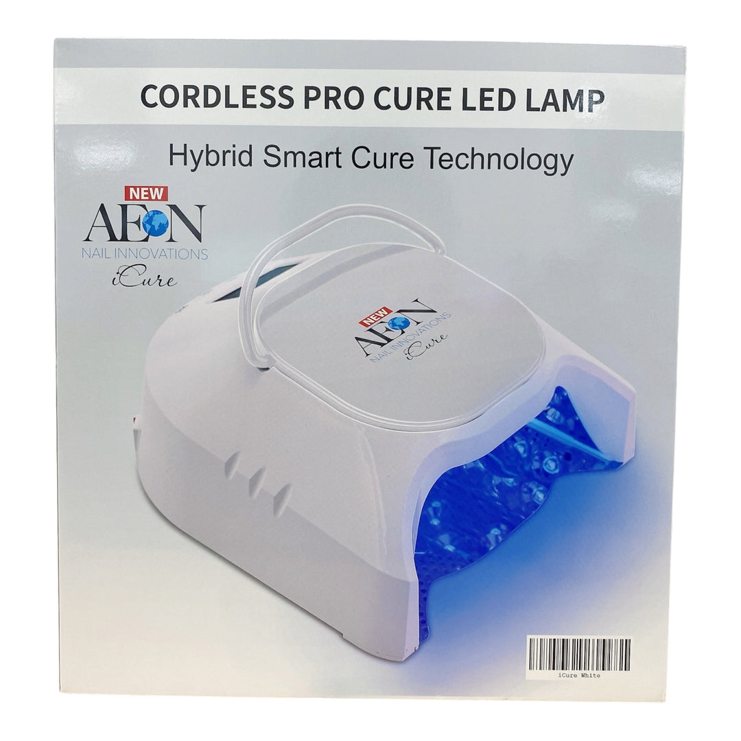 AEON iCure Hybrid 86w Cordless LED UV Lamp Light Gel Timer Polish