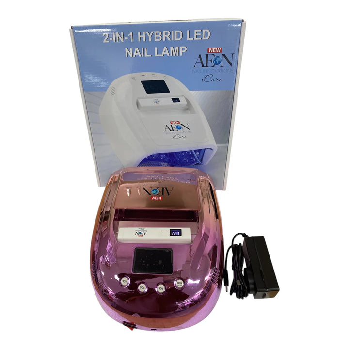 AEON iCure Hybrid Led/UV Nail Lamp - (Includes Bonus Mini Lamp)