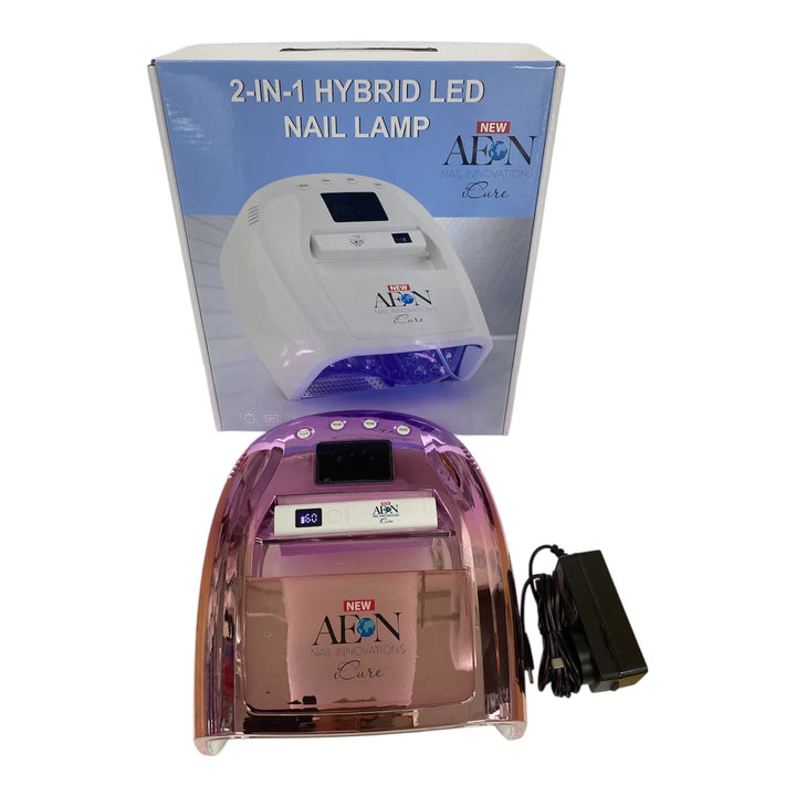 AEON iCure Hybrid Led/UV Nail Lamp - (Includes Bonus Mini Lamp)