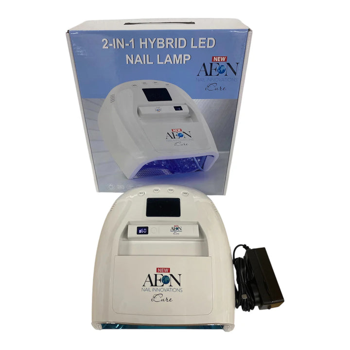 AEON iCure Hybrid Led/UV Nail Lamp - (Includes Bonus Mini Lamp)
