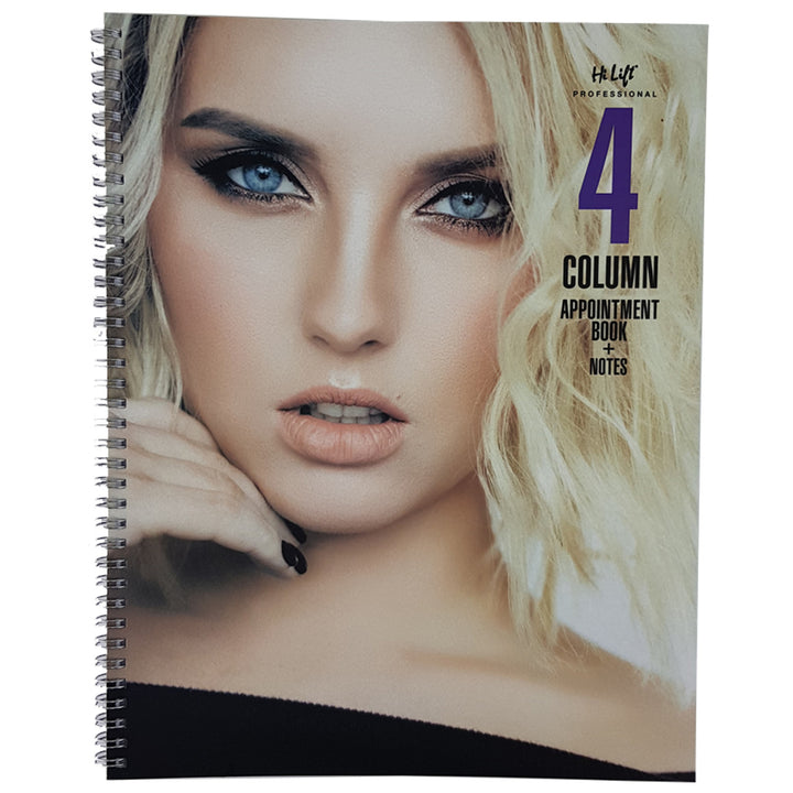 Hi lift - APPOINTMENT BOOK - 4 COLUMN + NOTES