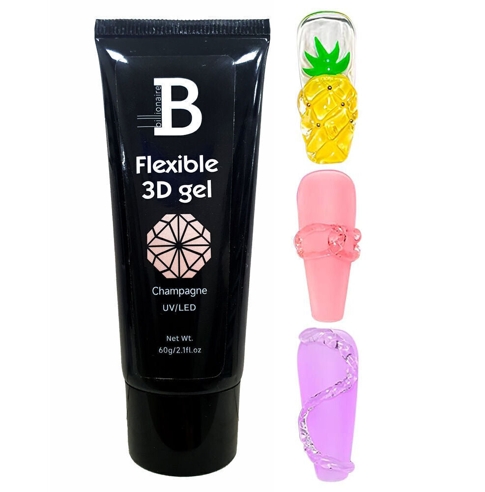 Billionaire  Flexible 3D Gel - CHAMPAGNE - 60g