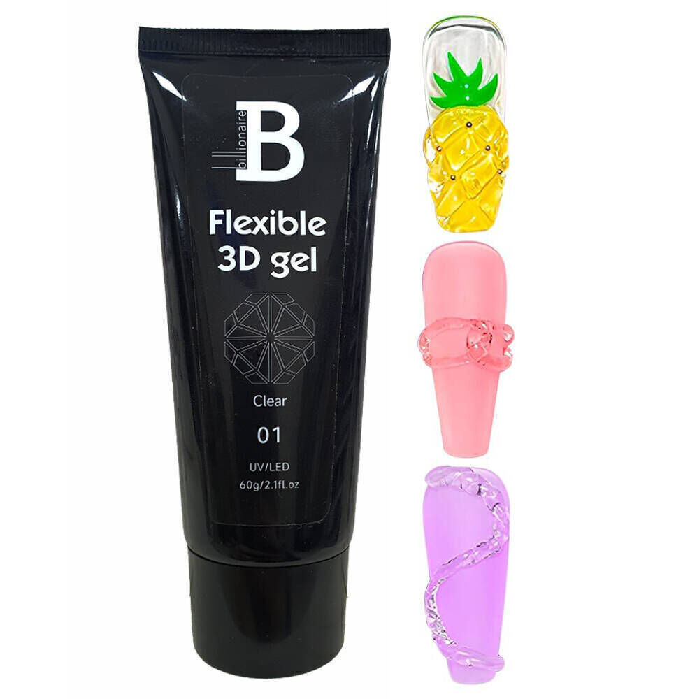 Billionaire  Flexible 3D Gel - CLEAR - 60g