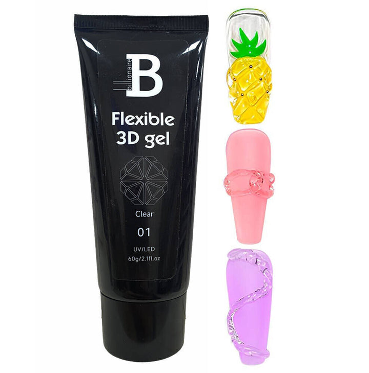 Billionaire  Flexible 3D Gel - CLEAR - 60g