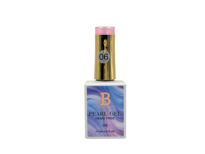 Billionaire Pearl Gel Nails Polish - Hema Free 06 15ml
