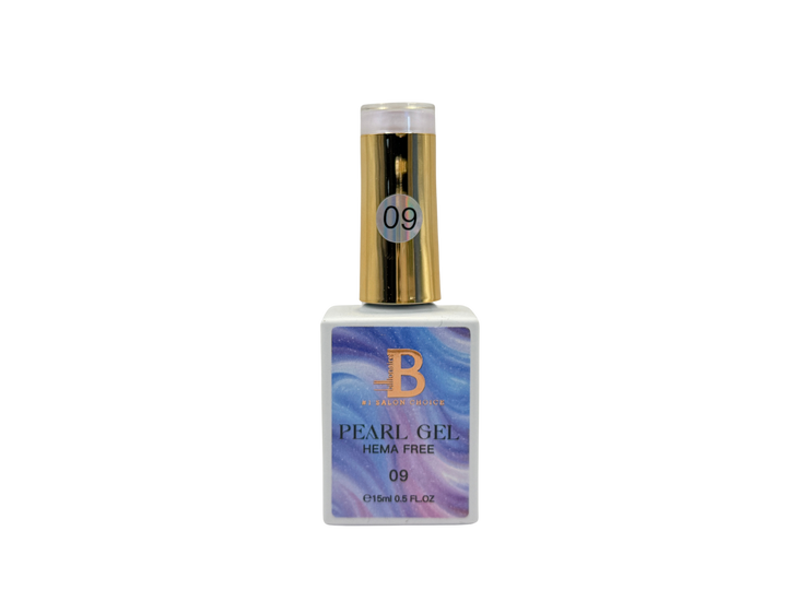 Billionaire Pearl Gel Nails Polish - Hema Free 09 15ml