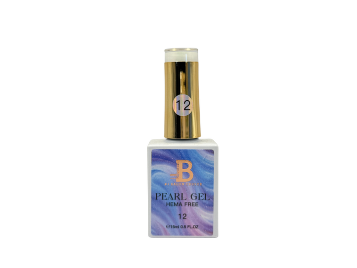 Billionaire Pearl Gel Nails Polish - Hema Free 12 15ml
