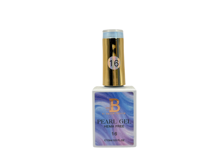 Billionaire Pearl Gel Nails Polish - Hema Free 16 15ml