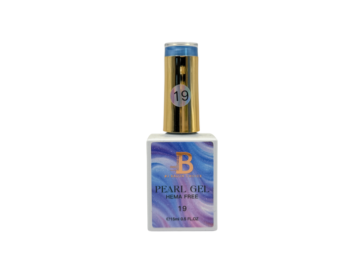 Billionaire Pearl Gel Nails Polish - Hema Free 19 15ml