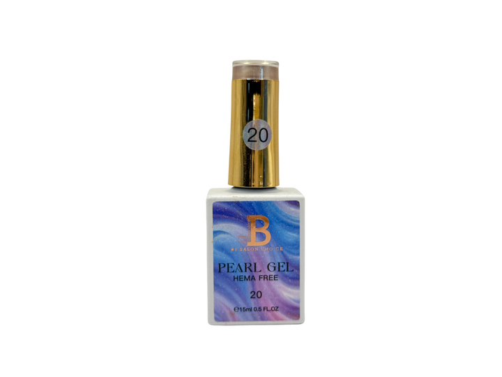 Billionaire Pearl Gel Nails Polish - Hema Free 20 15ml