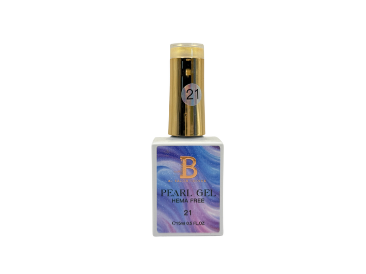 Billionaire Pearl Gel Nails Polish - Hema Free 21 15ml