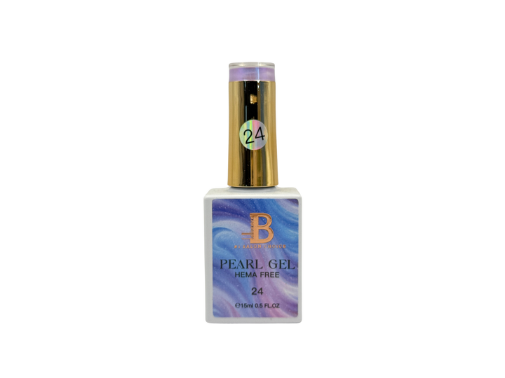 Billionaire Pearl Gel Nails Polish - Hema Free 24 15ml
