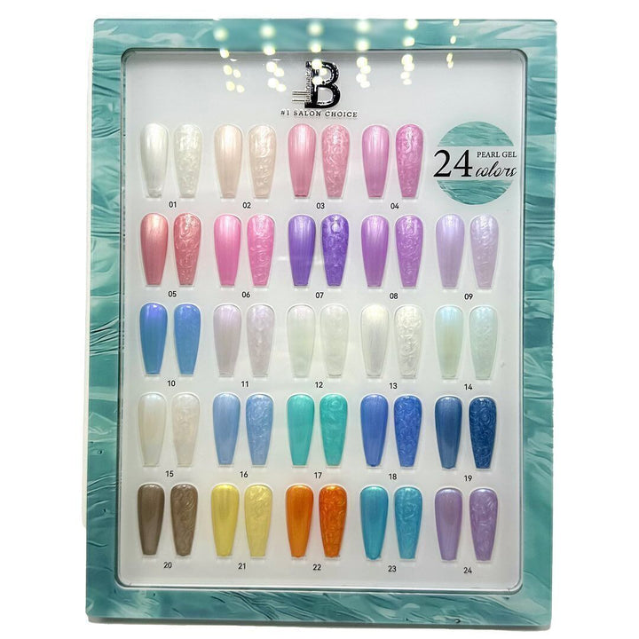 Billionaire Pearl Gel Nails Polish - Hema Free 09 15ml